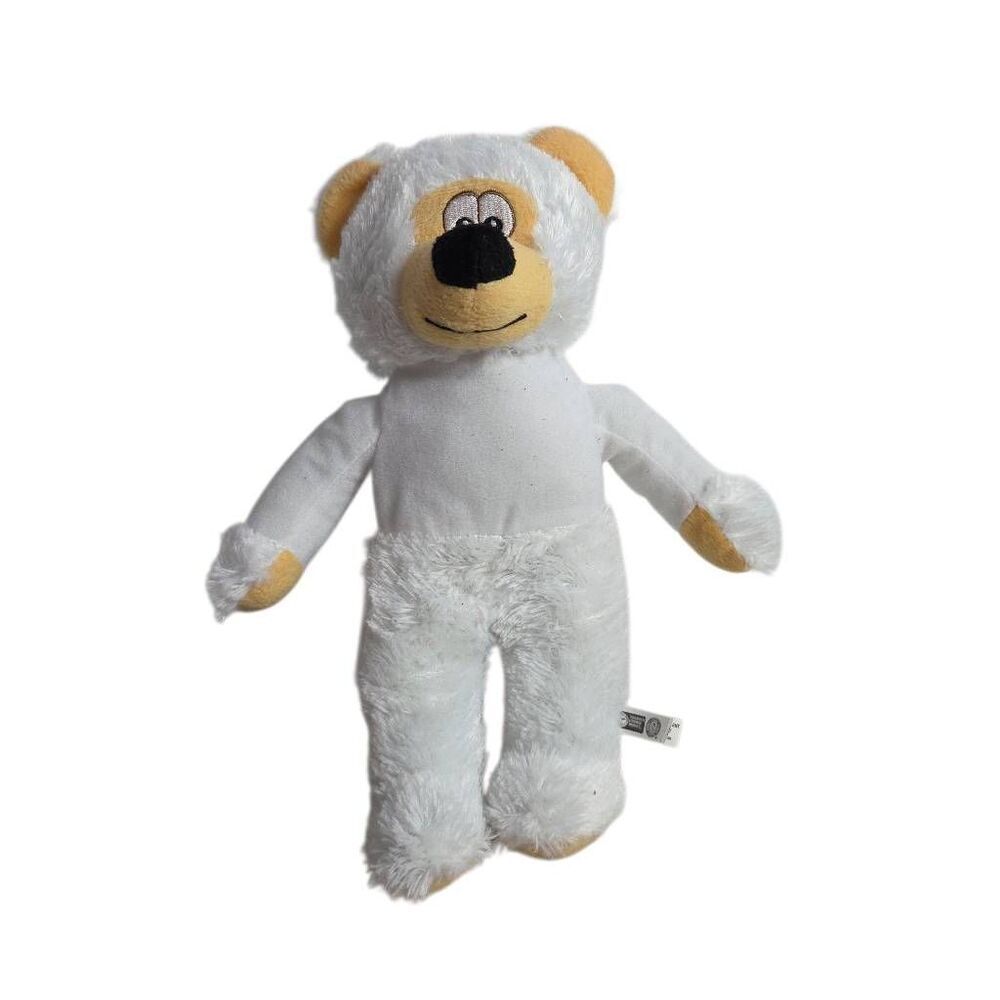 Collegiate White Bear Plush 14"